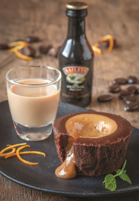 Coulant de Chocolate relleno de Baileys - 90 gr.